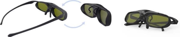 XGIMI 3D Glasögon Nose Black 1 st(s)
