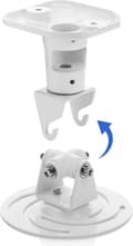 Miniatyrbillede 9 af 9: Techly Universal Loftsbeslag til Projektor, Hvid ICA-PM 100WH