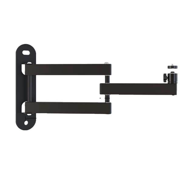 Projektorväggfäste, arm av aluminiumlegering, kompatibilitet med universella skruvhål., 38cm