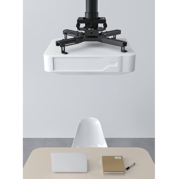 Maclean projektorhoved til loftmontering, Profi Market System, 80-980 mm, maks. 35 kg, sort, MC-913