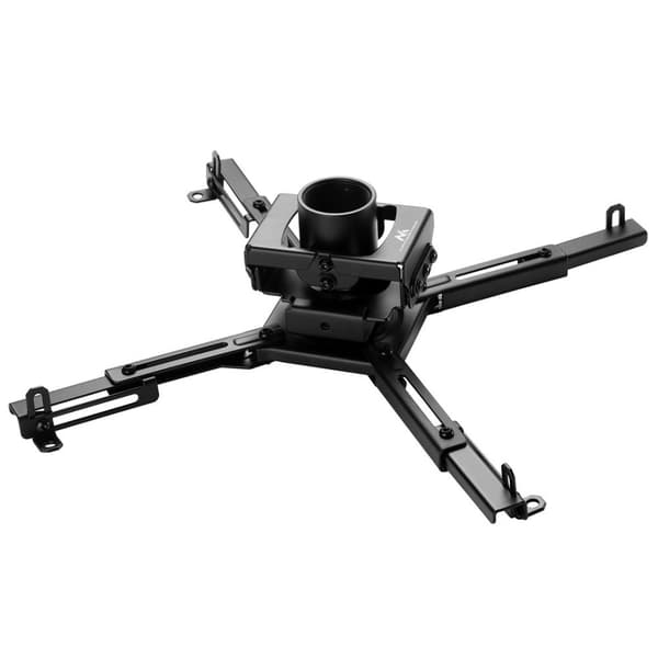 Maclean projektorhoved til loftmontering, Profi Market System, 80-980 mm, maks. 35 kg, sort, MC-913