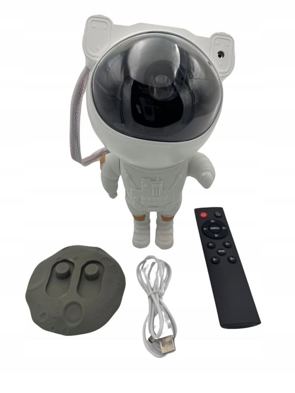 DreamCraft STAR-PROJEKTOR ASTRONAUT STOR LED-NATTLAMPA 360