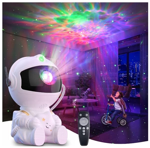 DreamCraft STAR PROJEKTOR ASTRONAUT LED NATLAMPE