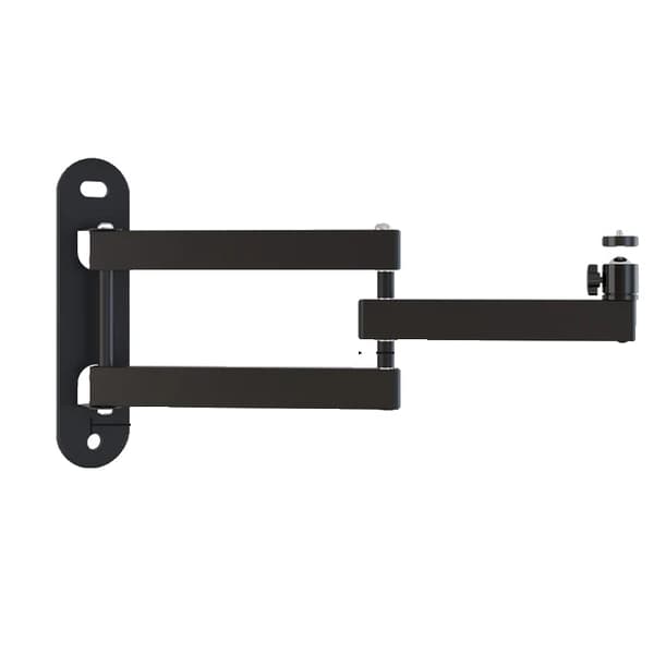 Projektorväggfäste, arm av aluminiumlegering, kompatibilitet med universella skruvhål., 38cm
