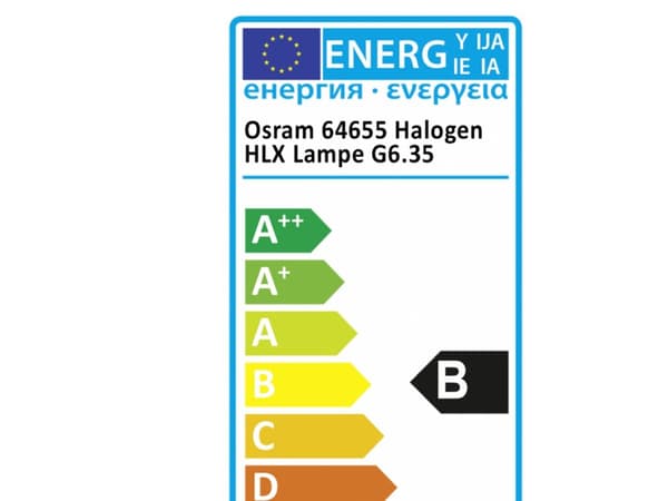 Osram Halogen HLX lamppu G6.35 ilman heijastinta 250W 24V 10000lm