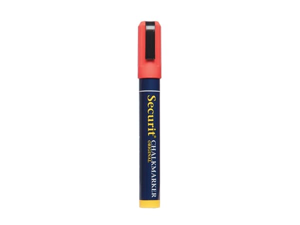Securit SMA510-RD, Rød, Meisel, 12 stykker