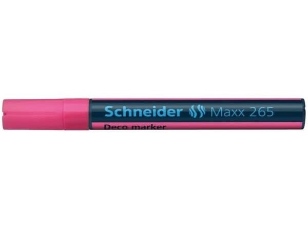 Schneider Maxx 265 - Markør - rosa - vannbasert flytende kritt - 1-3 mm
