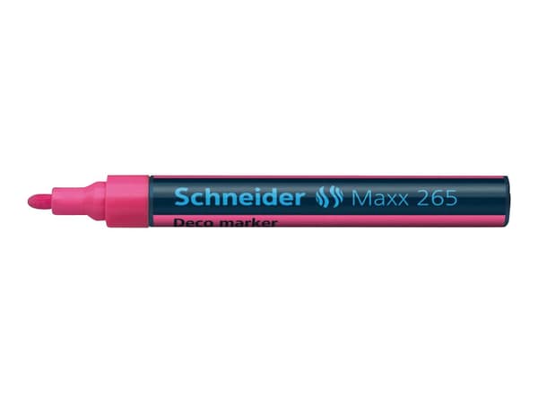 Schneider Maxx 265 - Markør - rosa - vannbasert flytende kritt - 1-3 mm