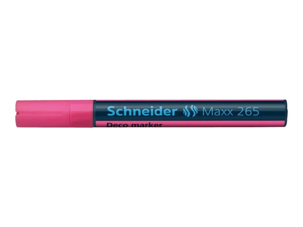 Schneider Maxx 265 - Markør - rosa - vannbasert flytende kritt - 1-3 mm