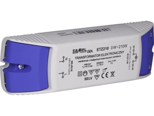 Zamel Elektronisk transformator 230/11,5V 0-210W ETZ210 (LDX10000040)