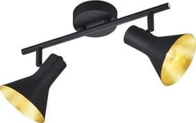 Trio kattopistevalaisin musta Trio RL NINA R80162002 R80162002