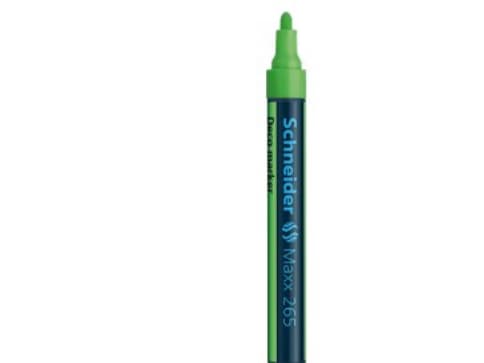 Schneider Maxx 265 - Markør - for brett - lime - vannbasert flytende kritt - 1-3 mm