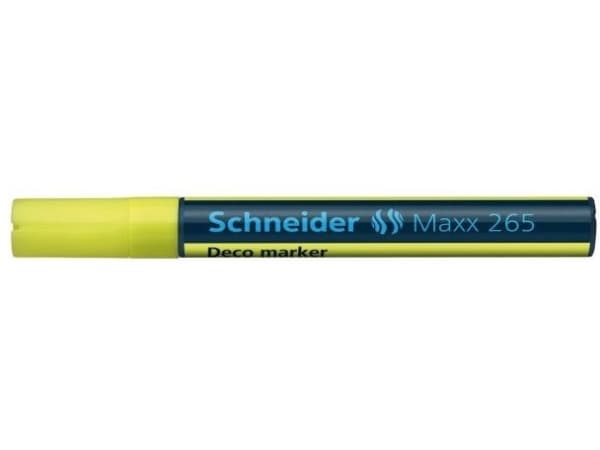 Schneider skriveredskap MAXX 265, Gul, 10 stk
