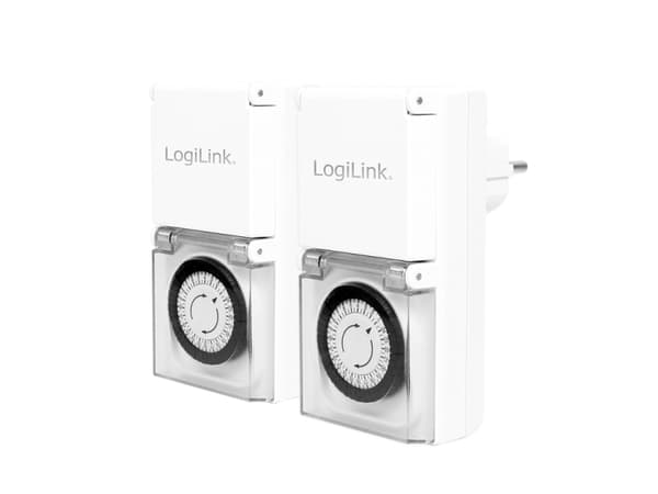 LogiLink - Tidtaker - hvit (en pakke 2)