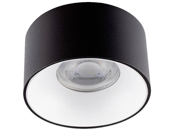 Ceiling lamp Kanlux Ceiling lamp black and white MINI RITI GU10 B/W 27577