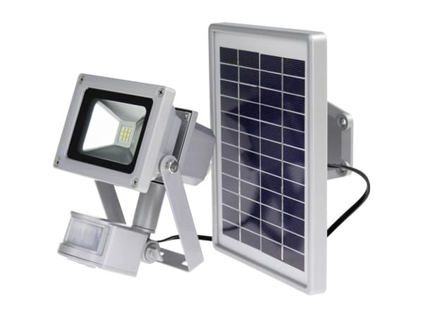 as - Schwabe 46978 Solfångare med rörelsesensor 10 W Neutralvit Grå Grå
