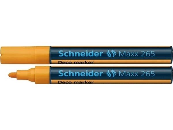 Schneider skriveredskap MAXX 265, oransje, 10 stk