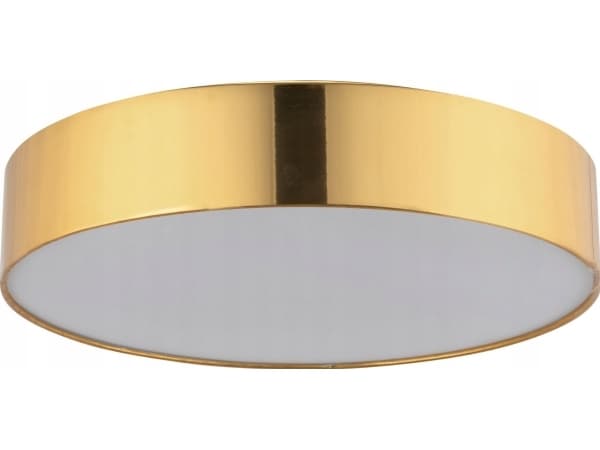Taklampe TK Lighting Tk Lighting Rondo 4843 taklampe modernist circle 4x15W E27 hvit/gull