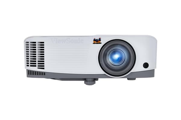 PROIECTOR VIEWSONIC PA503W, lampa LED, 3600 lumeni, rezolutie WXGA (1280 x 800), contrast 22.000 : 1, VGA x 2, HDMI, RS-232, USB 2.0 Mini-B, mini-jack Hvid