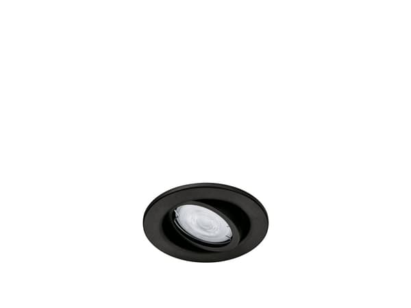 Philips 8720169266858, Spotlys, Sort, Rustfritt stål, IP23, Hage, Terrasse, II Sort
