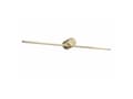 Miniatyrbild 4 av 5: Vägglampa Light Prestige Gold vägglampa Modern Slim långsträckt vägglampa för badrum