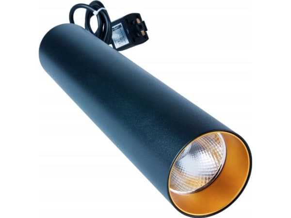 DPM Rail pendellampe, 12 W, 753 lm, 4000 K, 30 cm, svart, X-LINE
