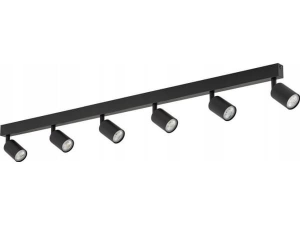TK Lighting LAMP SPOT LIGHT TOP GU10 6X10W BK