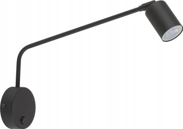 Kinkiet TK Lighting LAMP WALL LOGAN GU10 10W BK