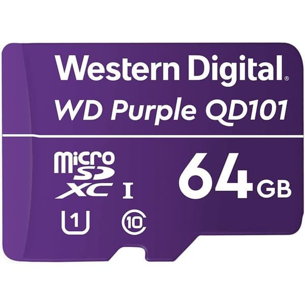 WD Purple 64 GB MicroSD-kort - WDD064G1P0C