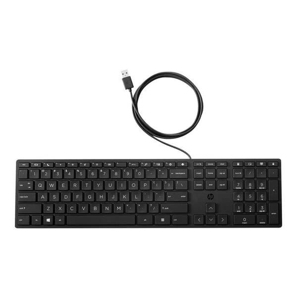 HP 320K WD KBD Frankrike Svart
