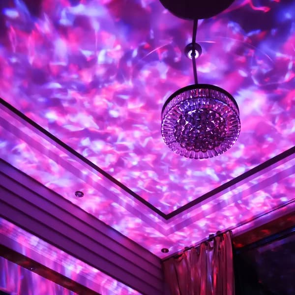 STAR LED USB STARS PROJEKTORI YÖLAMPPU LAHJA