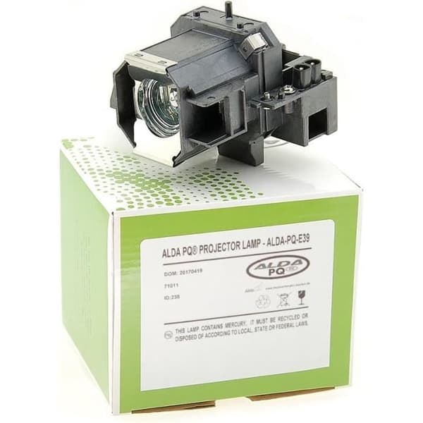 Projektorlampa - ALDA - PQ Premium - Kompatibel med EPSON - Livslängd 4000h - Fullständig modul