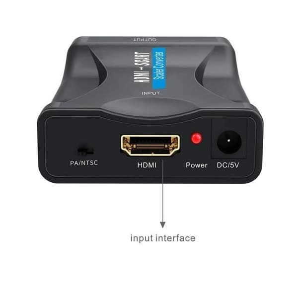 Letouch HDMI till SCART-adapter GANA HDMI till Scart 1080P HDMI till Scart 60Hz HD för PS3 Sky DVD Blu-Ray*SQ