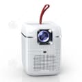Miniatyrbild 1 av 4: INN Videoprojektor 1280x720P bluetooth 5.0 Wifi6 projektor med infraröd fjärrkontroll automatisk trapezkorrektion