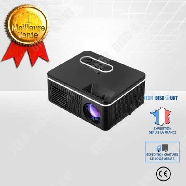 TD® 1080p HD Ny hem miniprojektor S361 LED bärbar miniprojektor