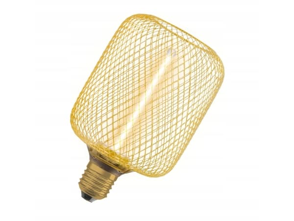 Decorative LED bulb OSRAM DECO, E27 SQ100GD, 3.5 W, 1800K, 150 lm, NON-DIM, gold color