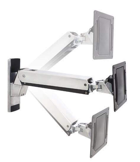 Ergotron Interaktiv Arm, VHD Gjuten aluminium, Svart