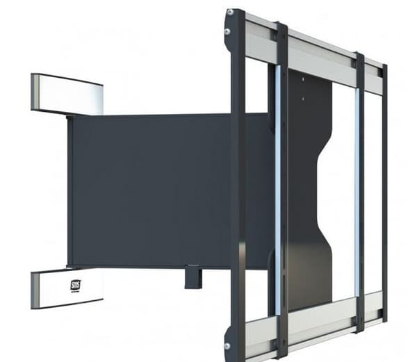 SMS Slim Swing wall mount for LED-Display