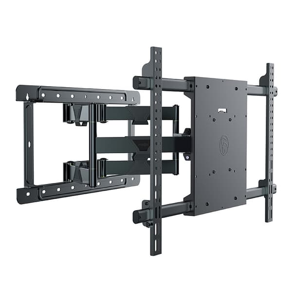 Hagor BrackIT XXL HD II vinklings- och svängbart väggfäste för 65 - 98" | max. VESA 1000x600 | belastning 140 kg Svart