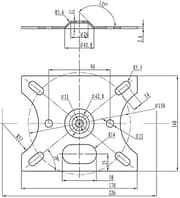 Vision TM teleskop/projektor loftmontering