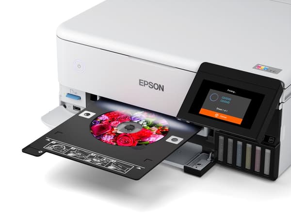 Epson EcoTank ET-8500 - Allt-i-ett-skrivare - Vit