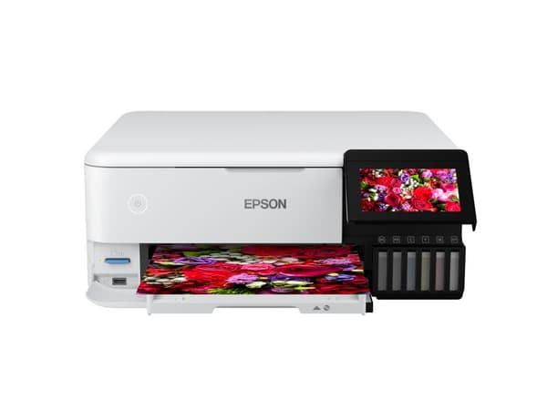 Epson EcoTank ET-8500 - Allt-i-ett-skrivare - Vit