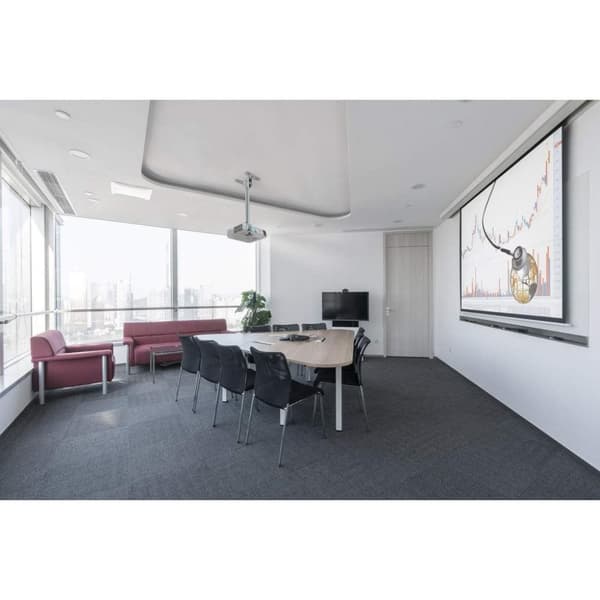 Manhattan 424851 projektorbeslag Loftssølv