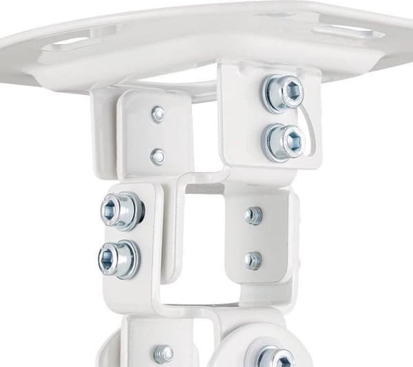 LogiLink Beamer-Deckenhalterung, Käsivarsi: 150 mm, valkoinen