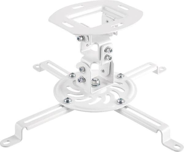 LogiLink Beamer-Deckenhalterung, Armlængde: 150 mm, hvid