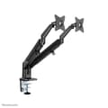Miniatyrbillede 4 af 8: Neomounts DS70-810BL2 fuldbevægelsesmonitorarm 17-32" (2x) - gasfjeder - pladsbesparende design - sort