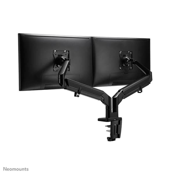 Neomounts DS70-810BL2 fuldbevægelsesmonitorarm 17-32" (2x) - gasfjeder - pladsbesparende design - sort