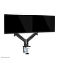 Miniatyrbillede 8 af 8: Neomounts DS70-810BL2 fuldbevægelsesmonitorarm 17-32" (2x) - gasfjeder - pladsbesparende design - sort