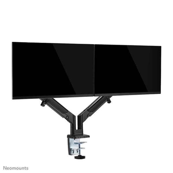 Neomounts DS70-810BL2 fuldbevægelsesmonitorarm 17-32" (2x) - gasfjeder - pladsbesparende design - sort