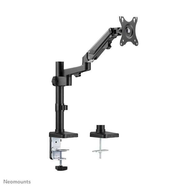 Neomounts fra Newstar DS70-750BL1 Skærmbordsmontering 43,2 cm (17) - 68,6 cm (27) Vip og drej, Højdejusterbar, Roterbar